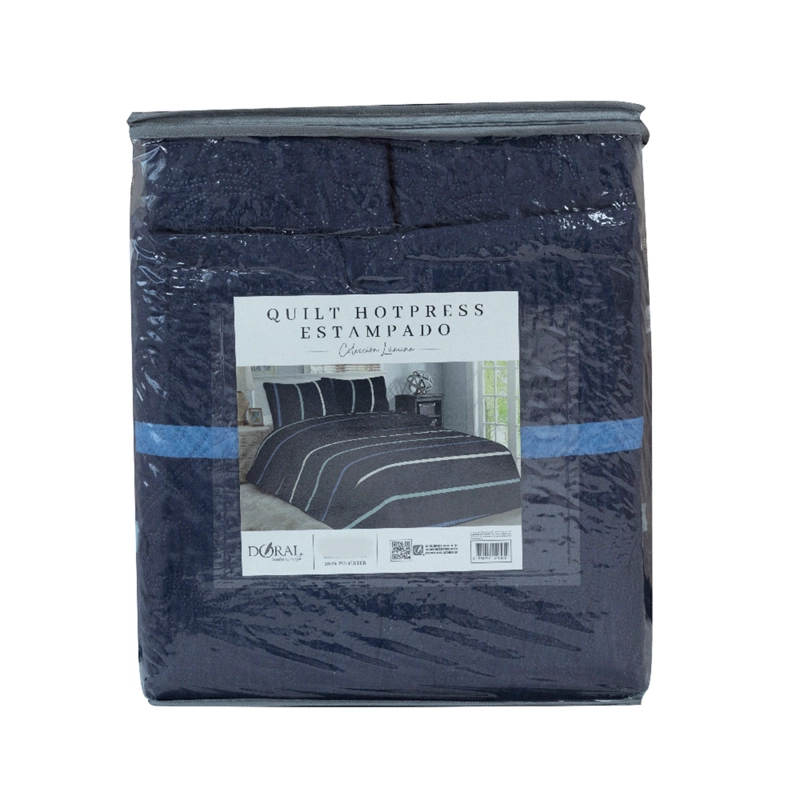 QUILT DORAL ESTAMPADO LUMINA 1.5 PLAZAS LINEAL  - 4