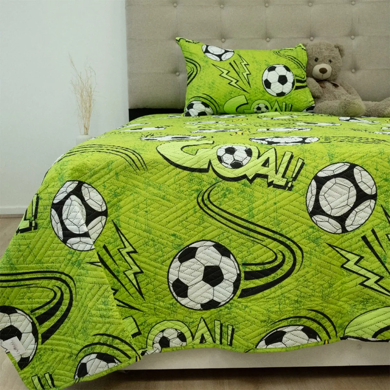 QUILT DORAL INFANTIL LUMINA 1.5 PLAZAS FÚTBOL - 1