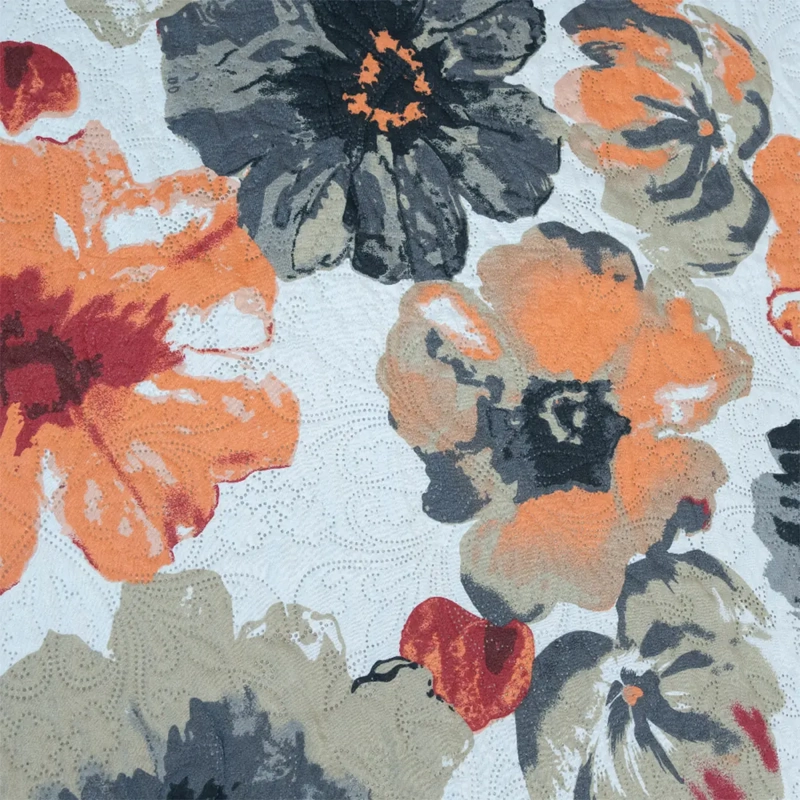 QUILT DORAL ESTAMPADO LUMINA 2 PLAZAS ACUARELA  - 3