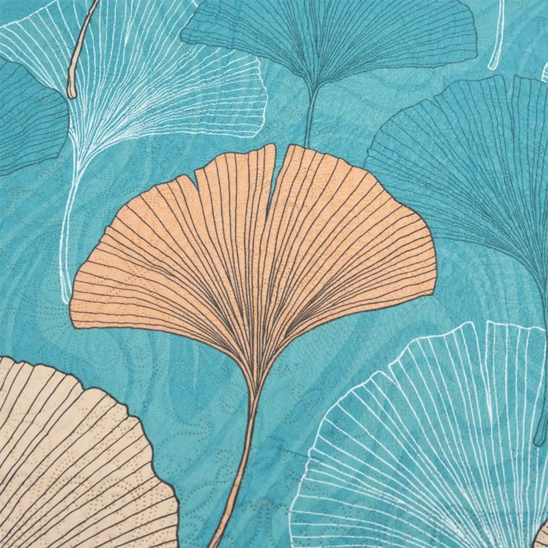 QUILT DORAL ESTAMPADO LUMINA 2 PLAZAS GINKGO  - 3