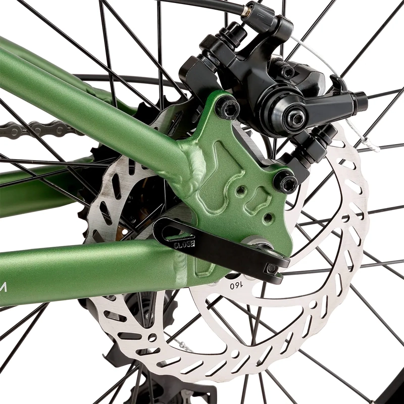 BICICLETA OXFORD DRAKO SUSPENSIÓN ARO 20 6 VELOCIDADES VERDE - 5