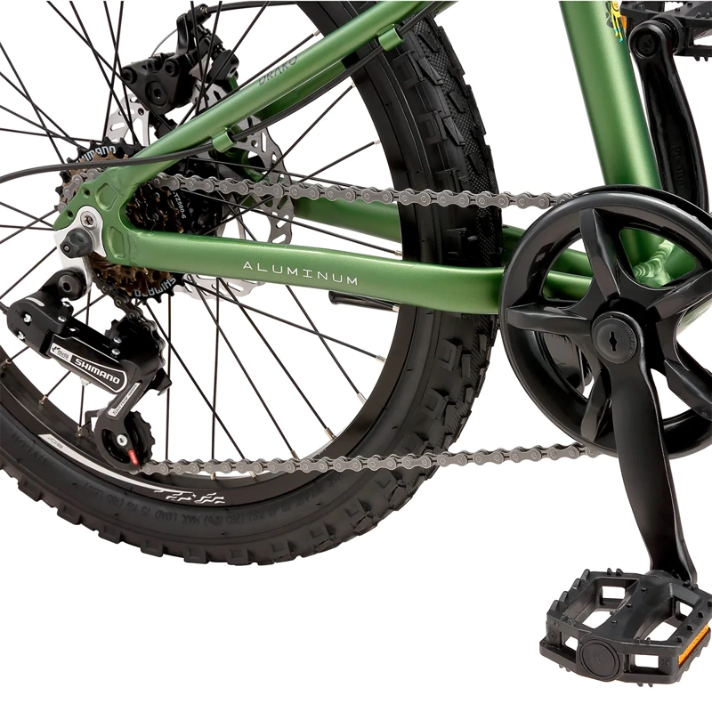 BICICLETA OXFORD DRAKO SUSPENSIÓN ARO 20 6 VELOCIDADES VERDE - 6