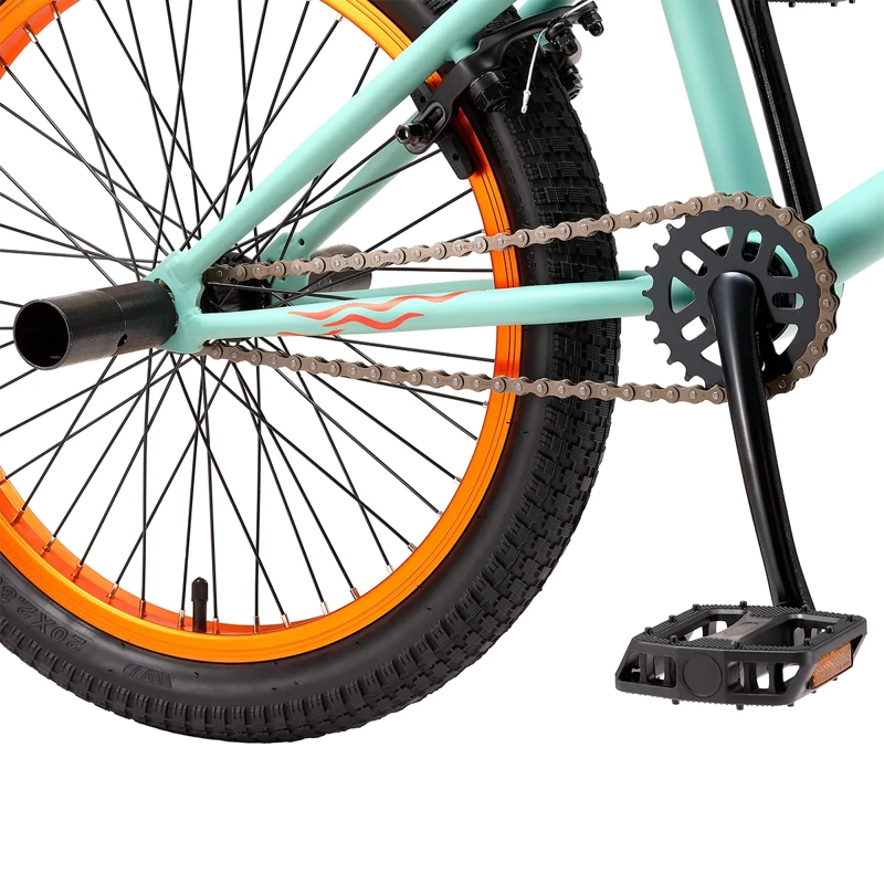 BICICLETA OXFORD SPINE ARO 20 1 VELOCIDAD VERDE - 5