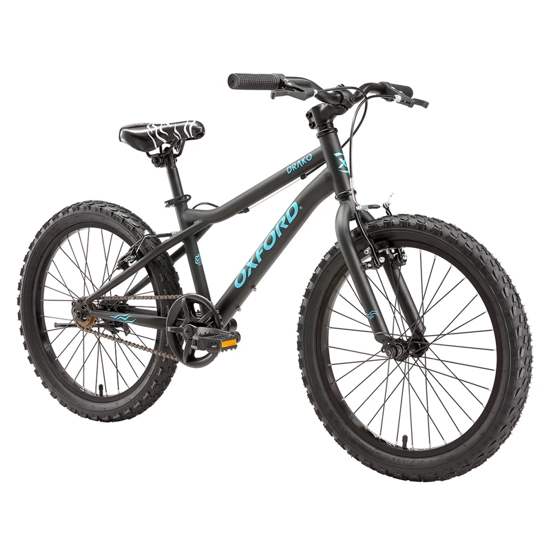 BICICLETA OXFORD DRAKO ARO 20 NEGRO - 2