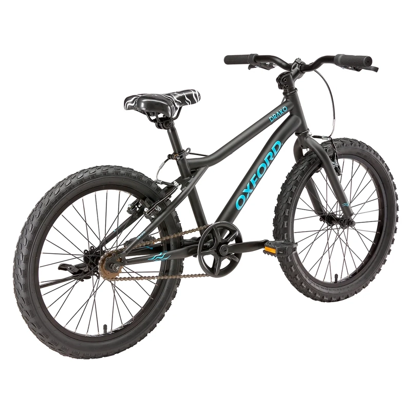 BICICLETA OXFORD DRAKO ARO 20 NEGRO - 4