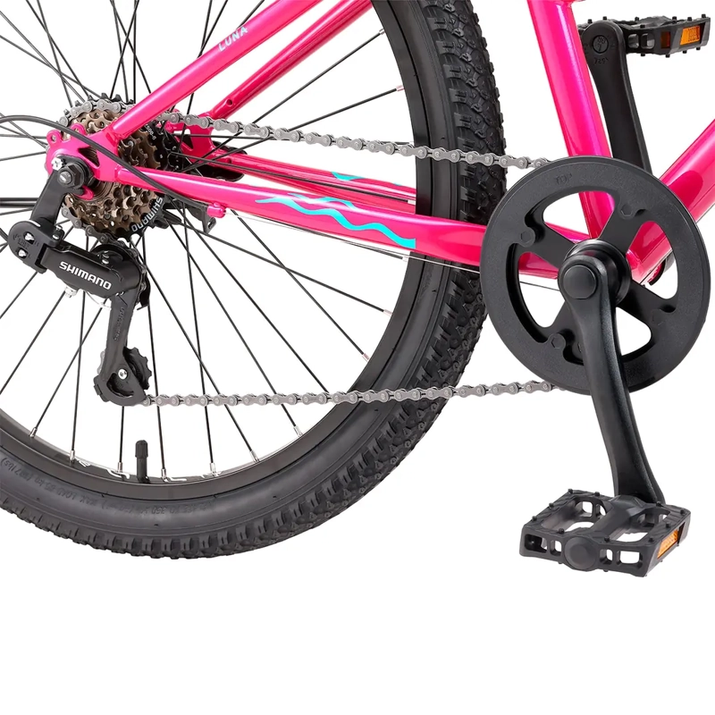 BICICLETA OXFORD LUNA ARO 24 FUCSIA - 5