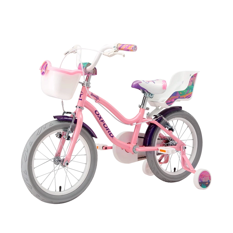 BICICLETA INFANTIL OXFORD BEAUTY ARO 16 1V ROSADO - 3