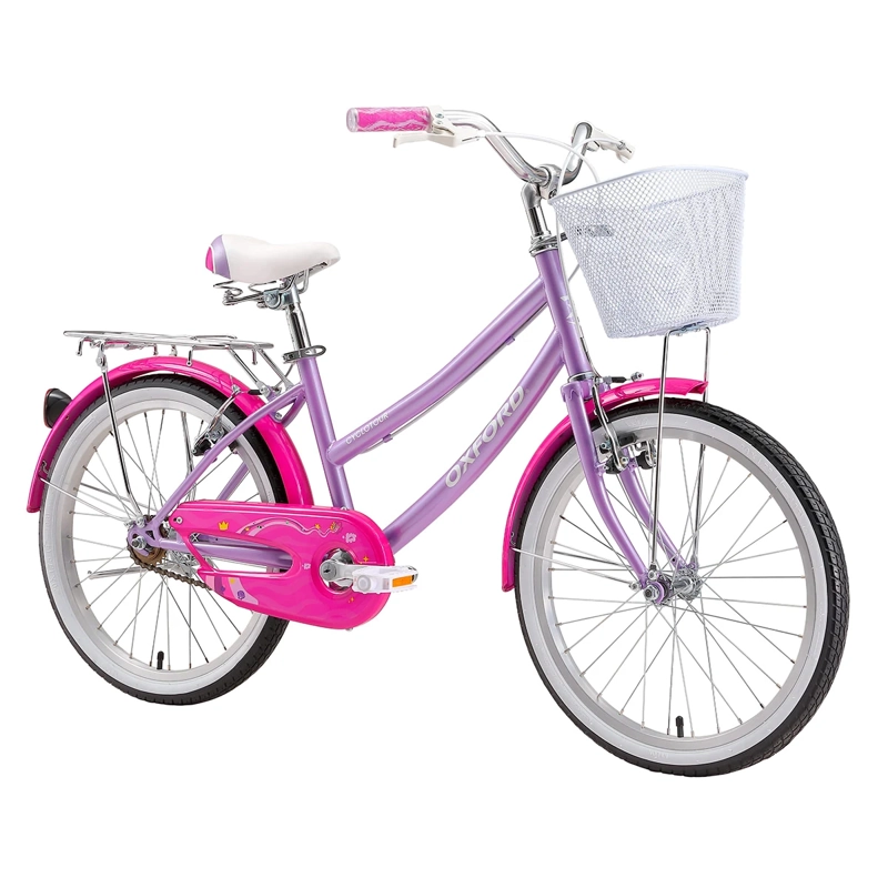 BICICLETA INFANTIL OXFORD CYCLOTOUR ARO 20 1V LILA - 2