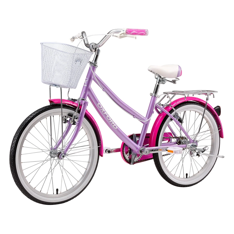 BICICLETA INFANTIL OXFORD CYCLOTOUR ARO 20 1V LILA - 3