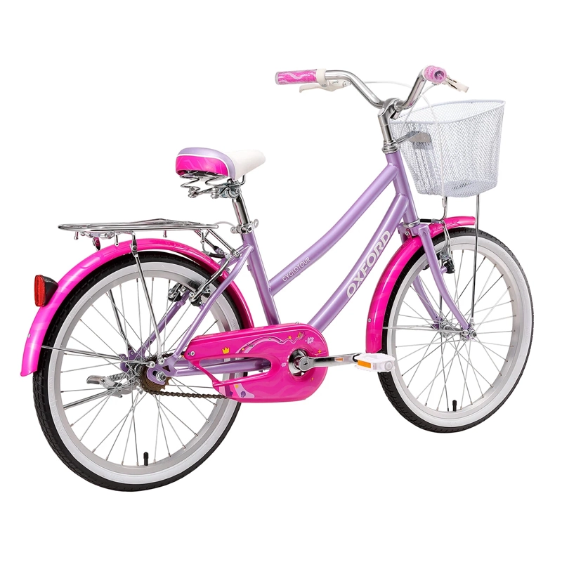 BICICLETA INFANTIL OXFORD CYCLOTOUR ARO 20 1V LILA - 4