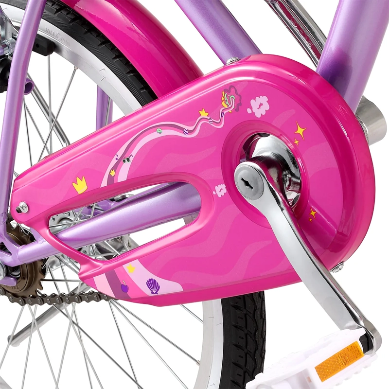 BICICLETA INFANTIL OXFORD CYCLOTOUR ARO 20 1V LILA - 5