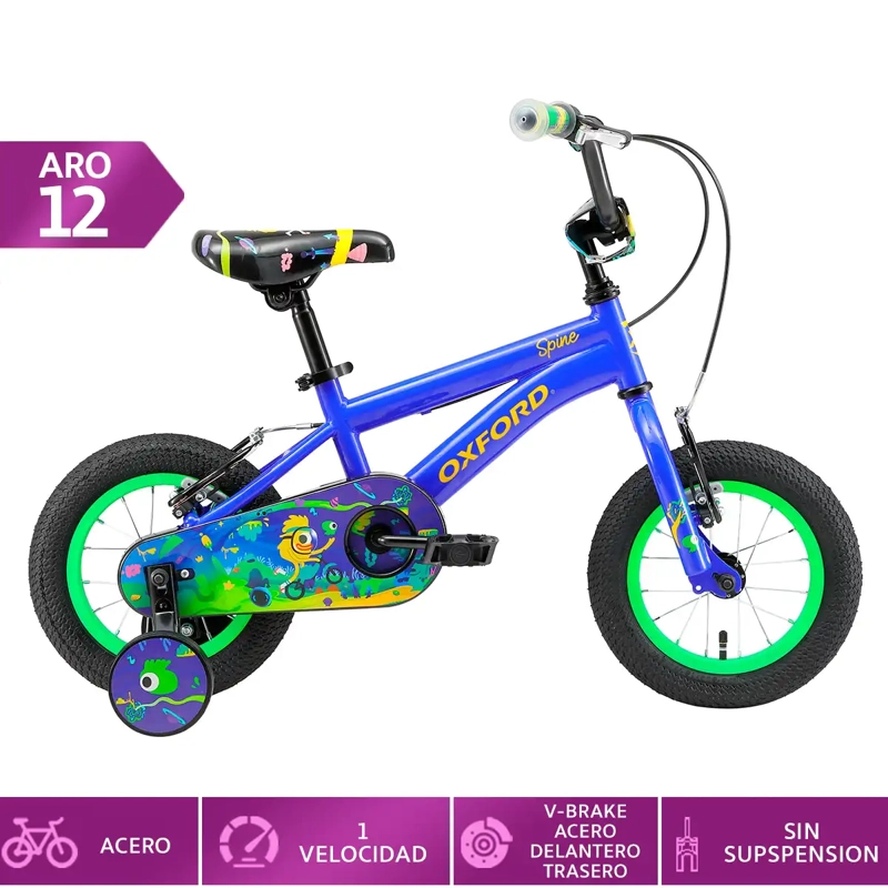 BICICLETA OXFORD SPINE ARO 12 AZUL