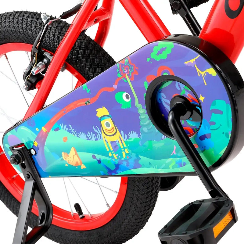 BICICLETA OXFORD SPINE ARO 16 ROJO - 5