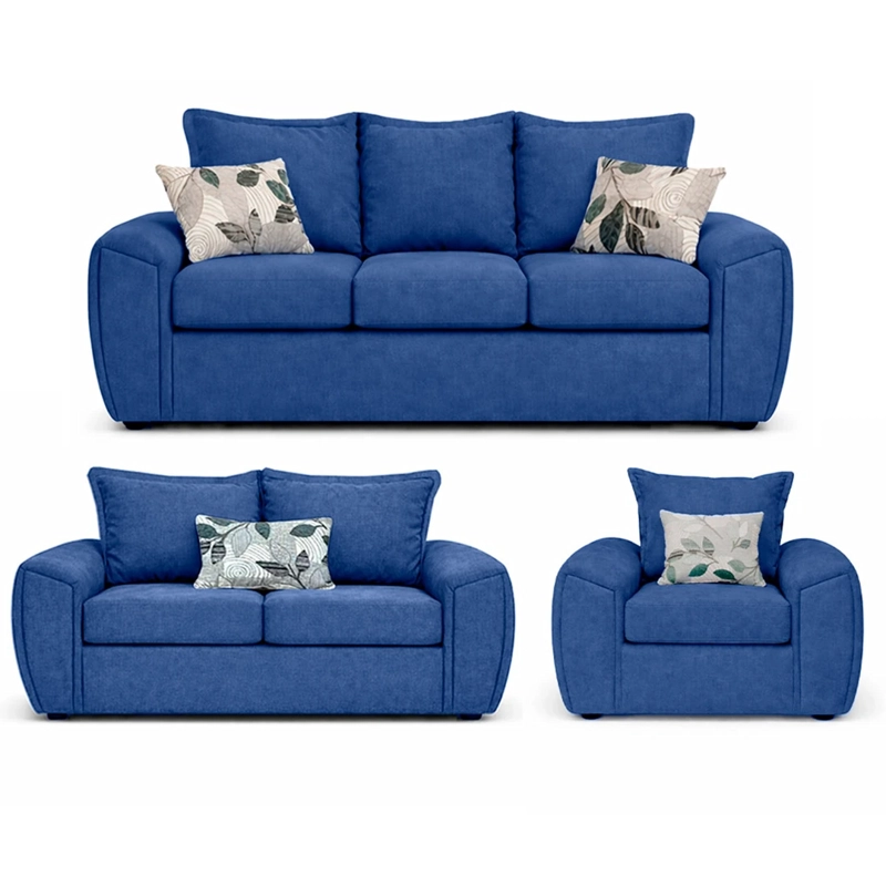 JUEGO DE LIVING ELEGANT DETAIL HOUSTON TELA 3-2-1 - 2