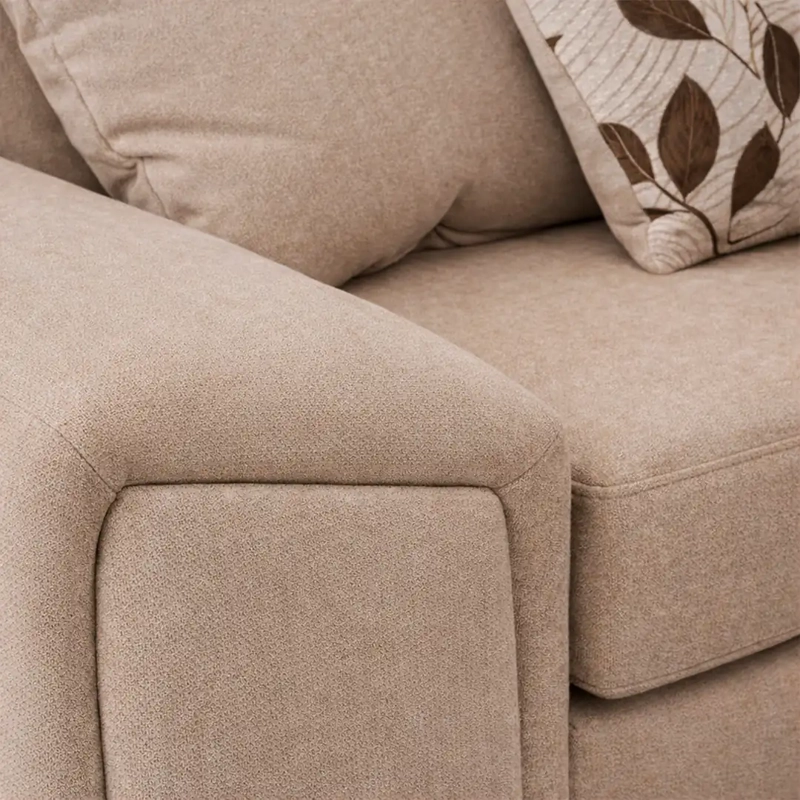 JUEGO DE LIVING ELEGANT DETAIL HOUSTON TELA 3-2-1 - 5