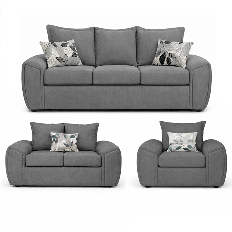 JUEGO DE LIVING ELEGANT DETAIL HOUSTON TELA 3-2-1 - 2