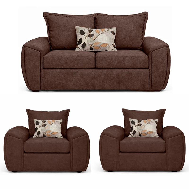 JUEGO DE LIVING ELEGANT DETAIL HOUSTON TELA 2-1-1 - 2