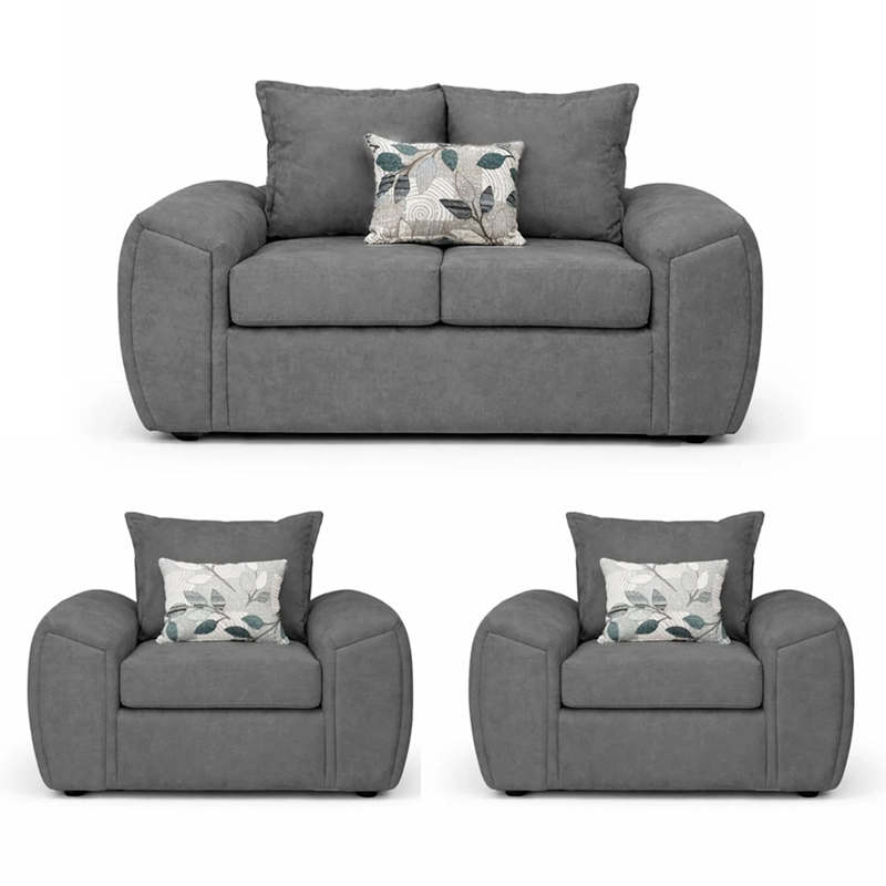 JUEGO DE LIVING ELEGANT DETAIL HOUSTON TELA 2-1-1 - 2