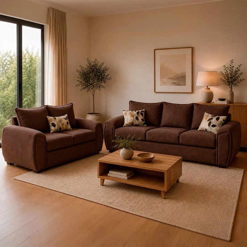 JUEGO DE LIVING ELEGANT DETAIL HOUSTON TELA 3-2 - 1