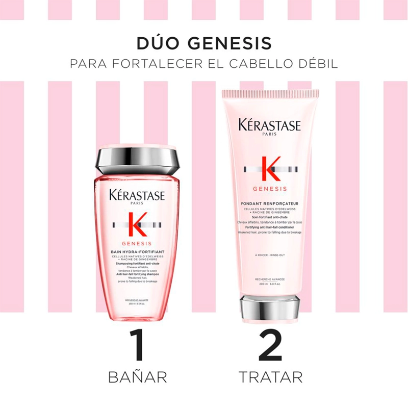 SET ANTICAÍDA KERASTASE GENESIS FONDANT 250ML+200ML - 2