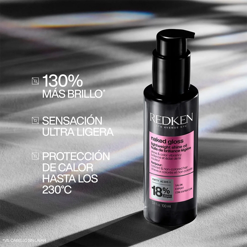 ACEITE BRILLO REDKEN NAKED GLOSS ACG 50ML - 2