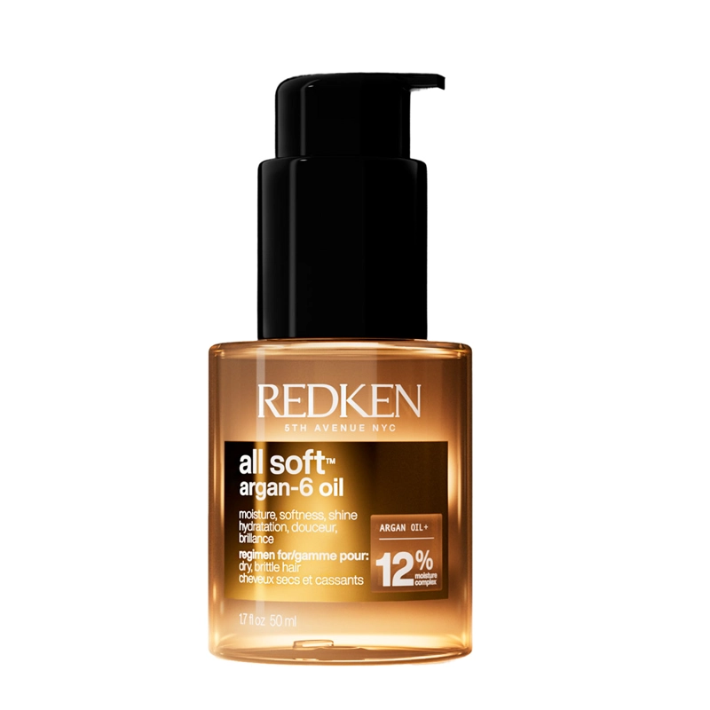 ACEITE HIDRATACIÓN REDKEN ARGAN 6 ALL-SOFT 50ML