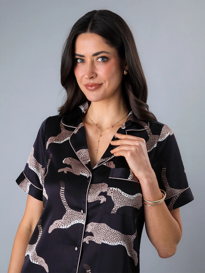 CAMISOLA MUJER FLORES SATÍN PRINT - 3