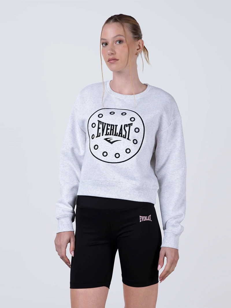 POLERON MUJER EVERLAST ALGODÓN CN EYE