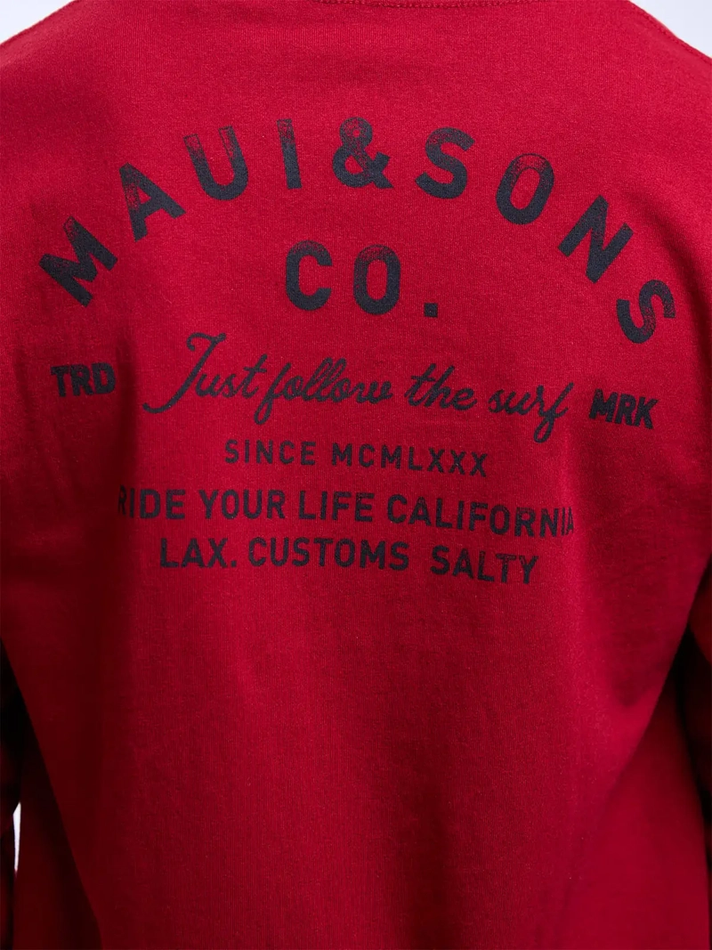 POLERA NIÑO MAUI AND SONS MANGA LARGA - 3