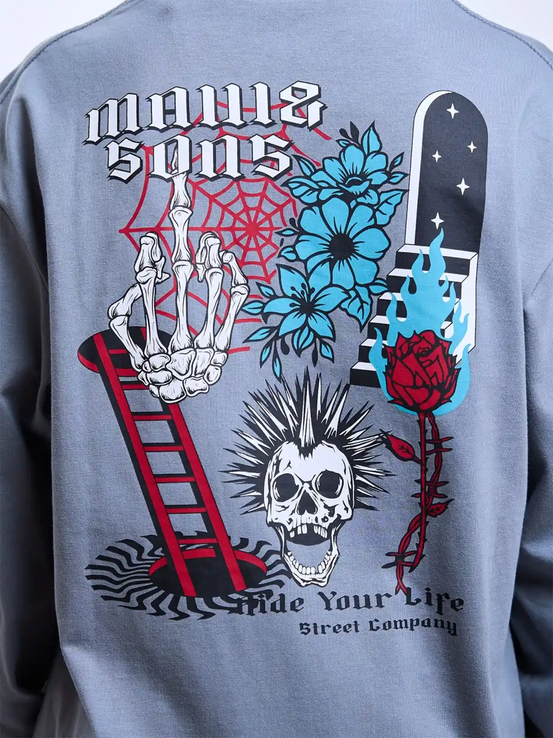 POLERA NIÑO MAUI AND SONS MANGA LARGA - 5