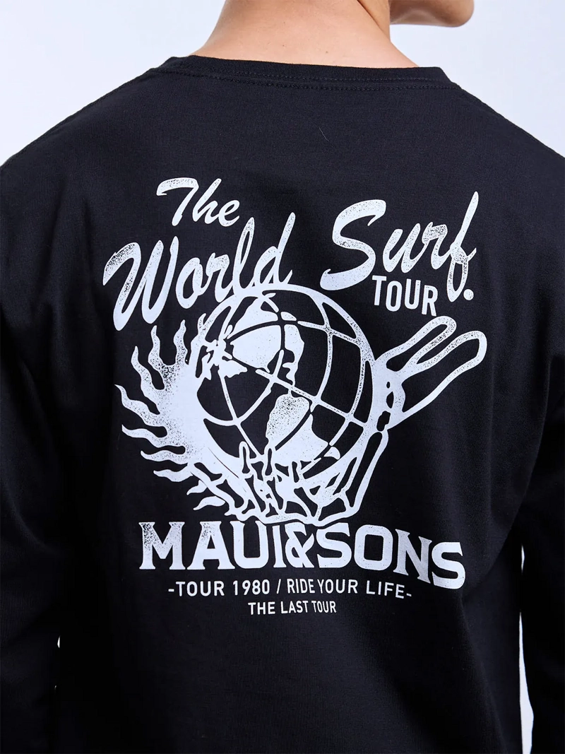 POLERA NIÑO MAUI AND SONS MANGA LARGA - 5