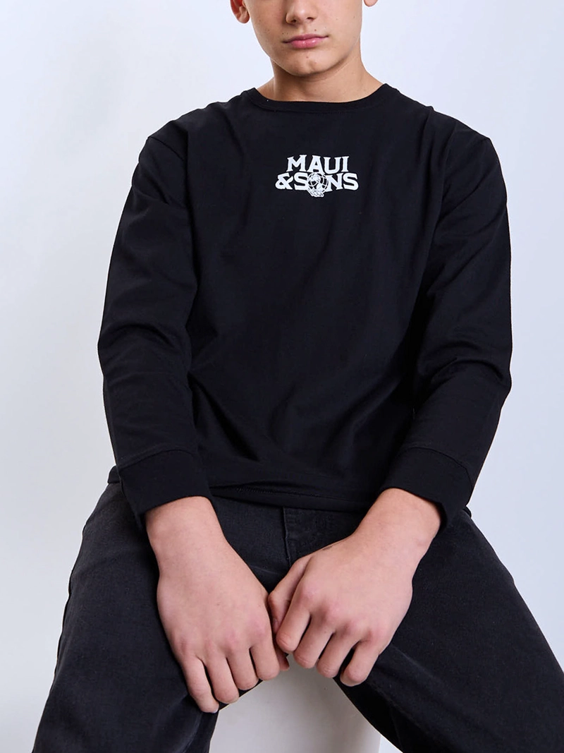 POLERA NIÑO MAUI AND SONS MANGA LARGA - 6