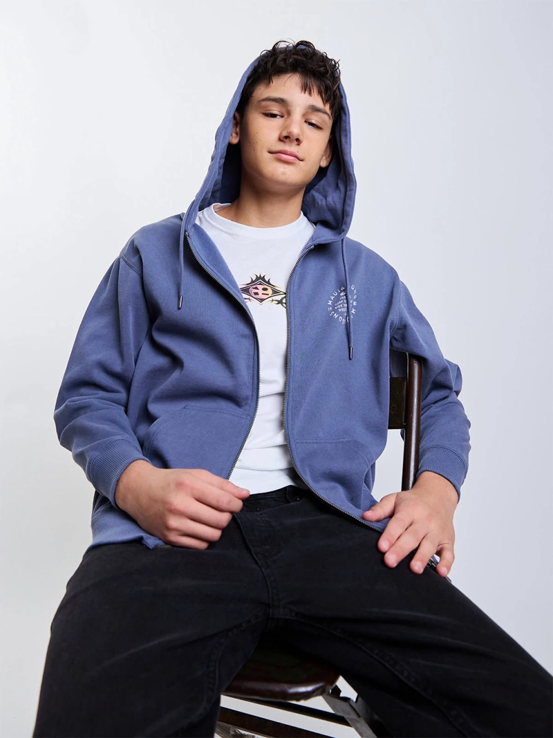 POLERÓN NIÑO MAUI AND SONS ALGODÓN FULL ZIPPER - 6