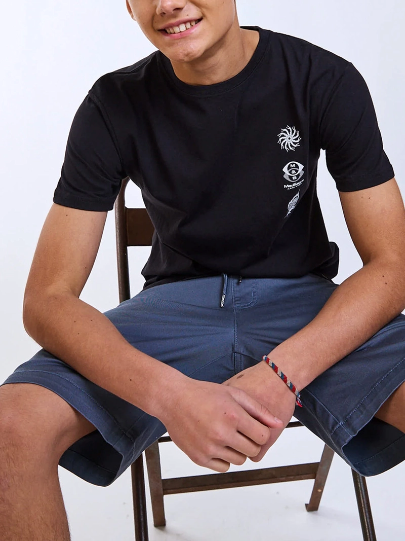 POLERA NIÑO MAUI AND SONS MANGA CORTA ALGODÓN - 8