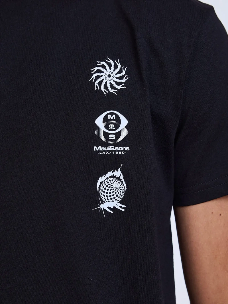 POLERA NIÑO MAUI AND SONS MANGA CORTA ALGODÓN - 7