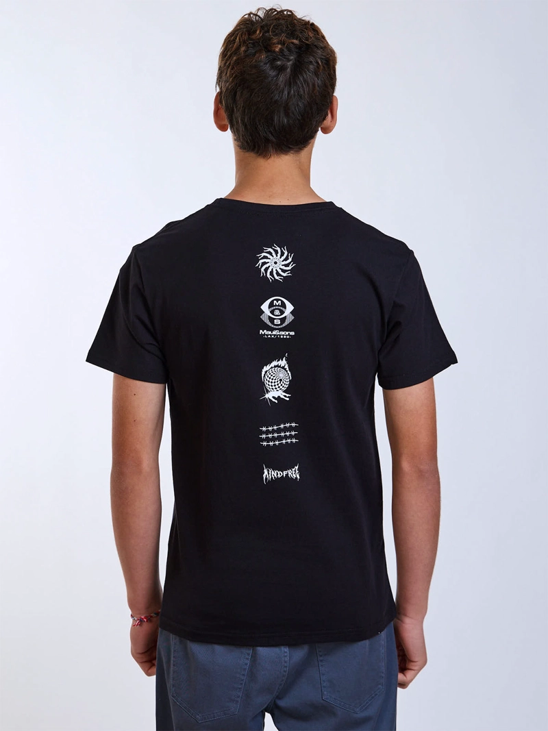 POLERA NIÑO MAUI AND SONS MANGA CORTA ALGODÓN - 3