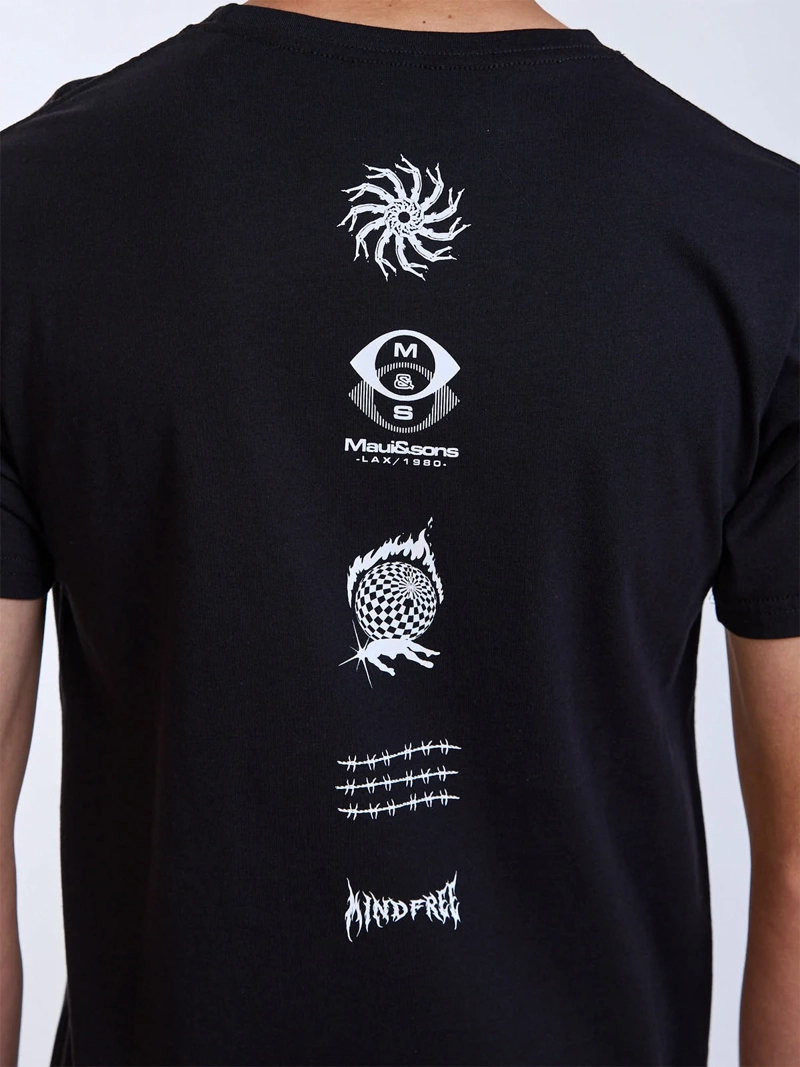 POLERA NIÑO MAUI AND SONS MANGA CORTA ALGODÓN - 5