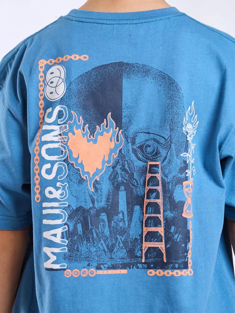 POLERA NIÑO MAUI AND SONS MANGA CORTA - 6