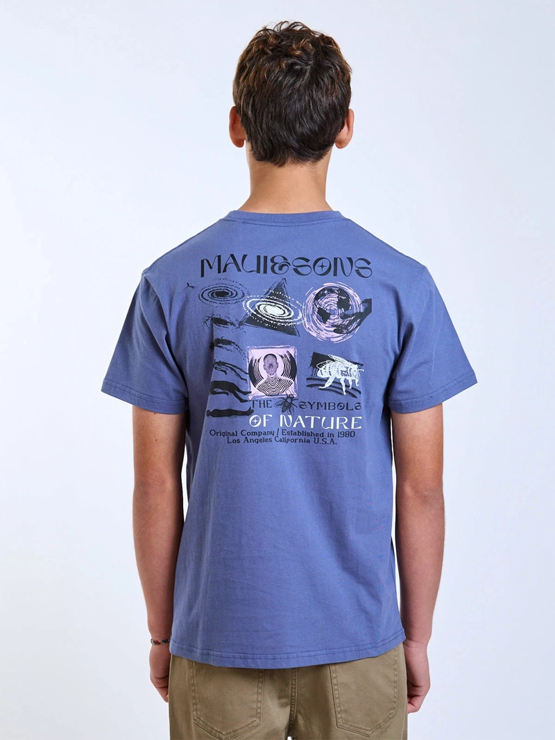 POLERA NIÑO MAUI AND SONS MANGA CORTA ALGODÓN - 4