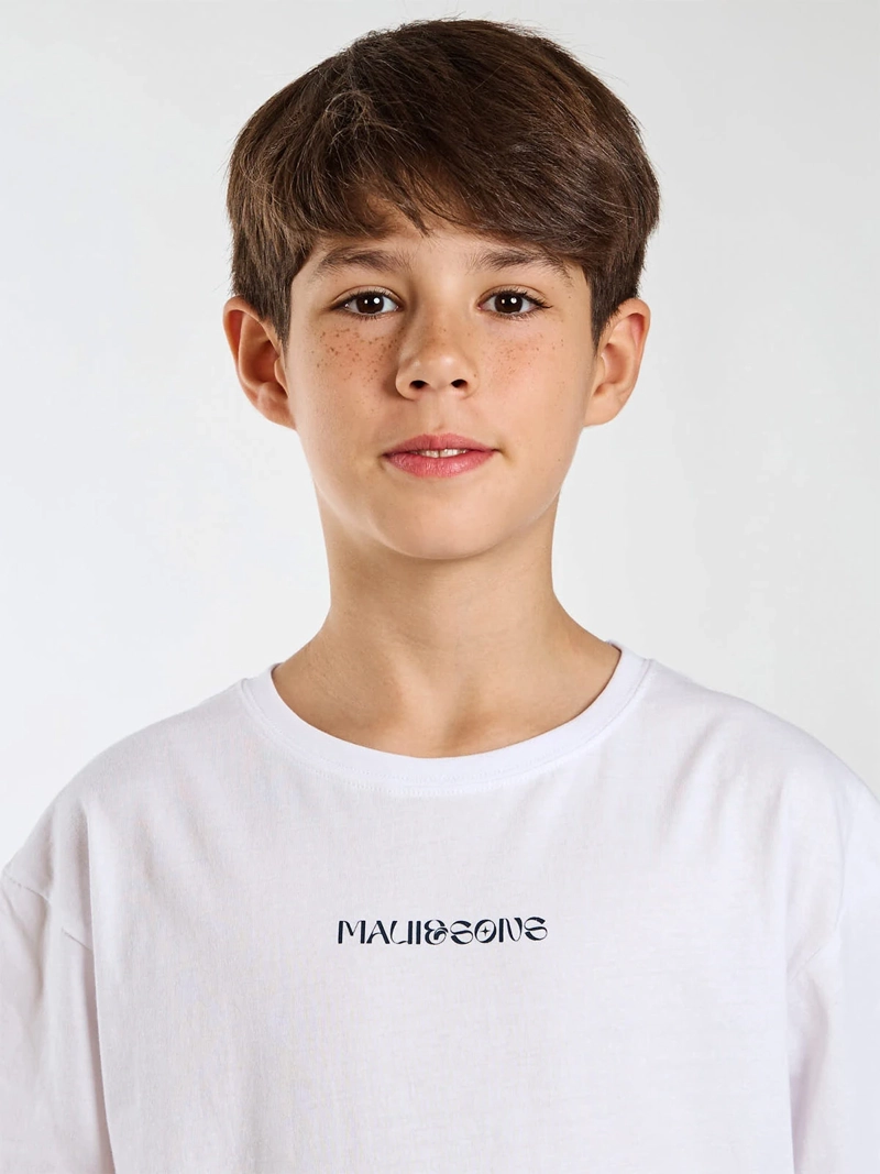 POLERA NIÑO MAUI AND SONS MANGA CORTA ALGODÓN - 4
