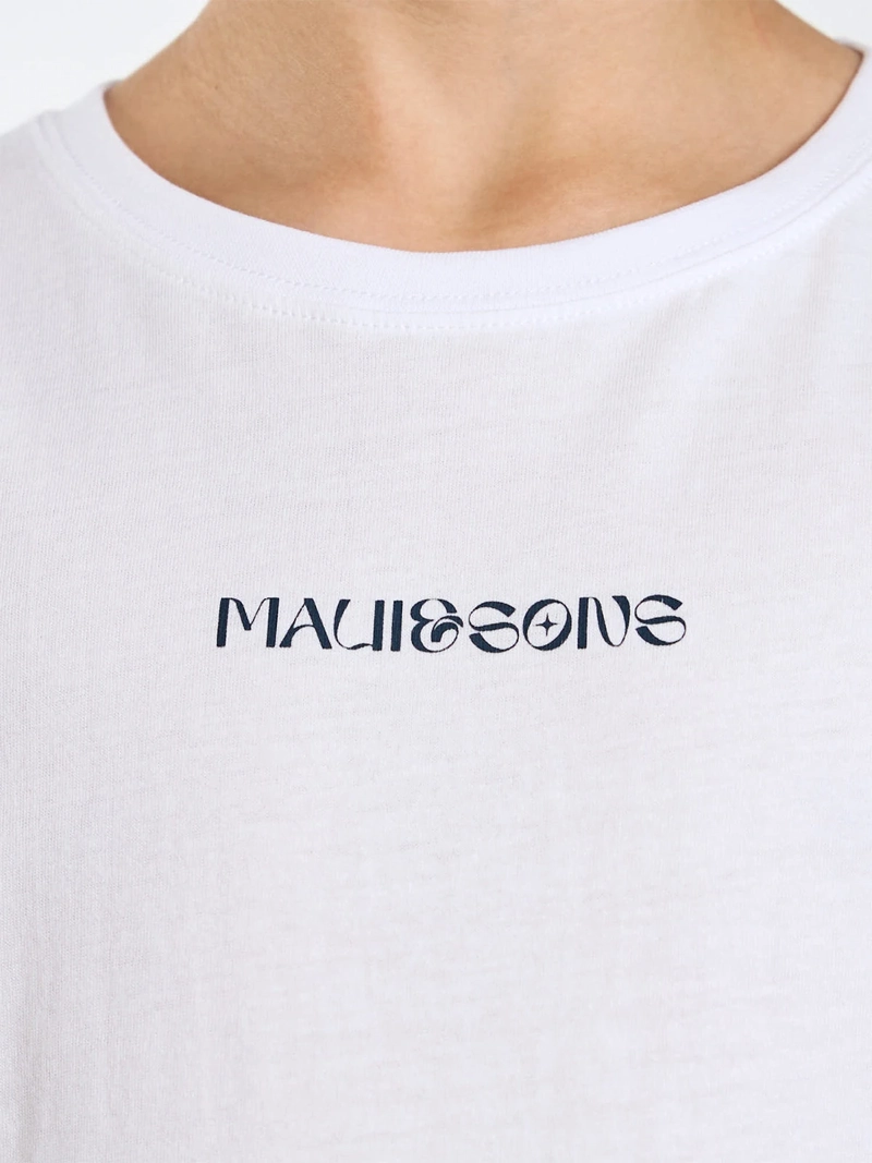 POLERA NIÑO MAUI AND SONS MANGA CORTA ALGODÓN - 6