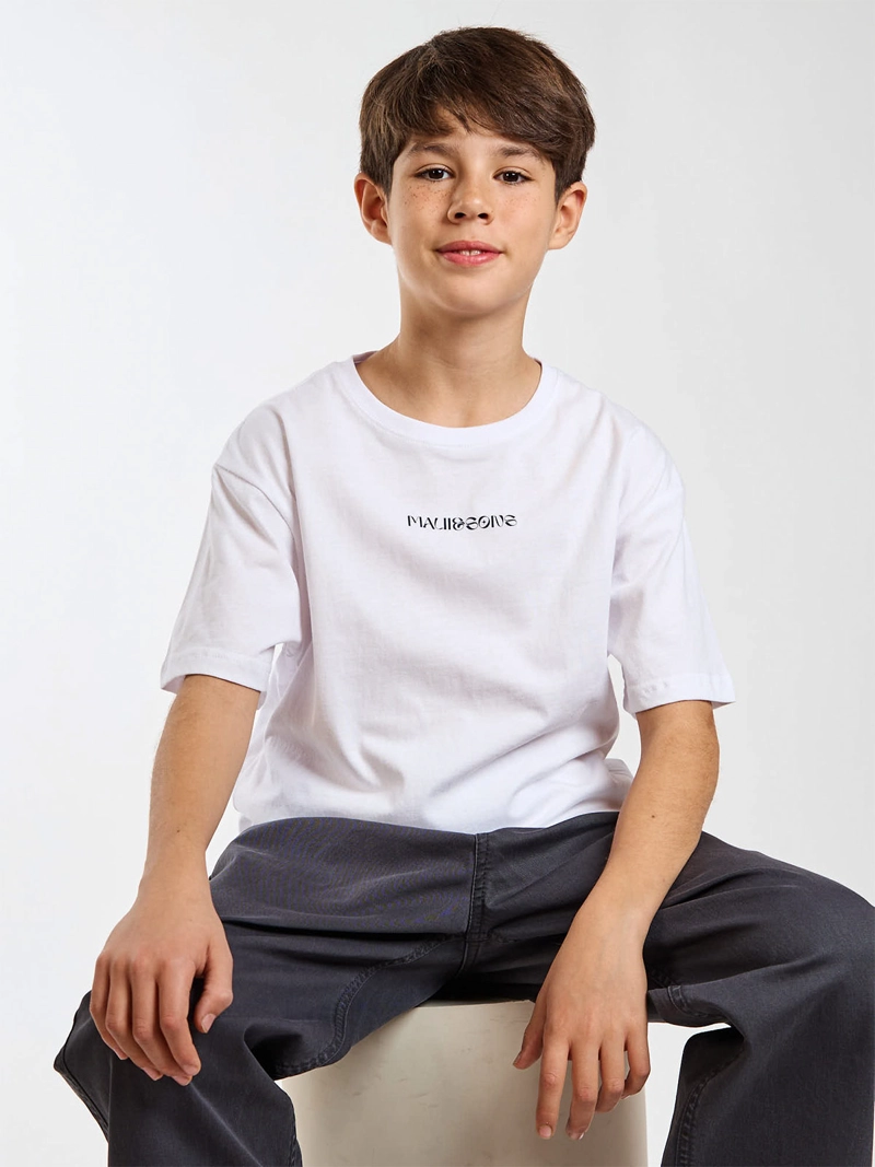 POLERA NIÑO MAUI AND SONS MANGA CORTA ALGODÓN - 7