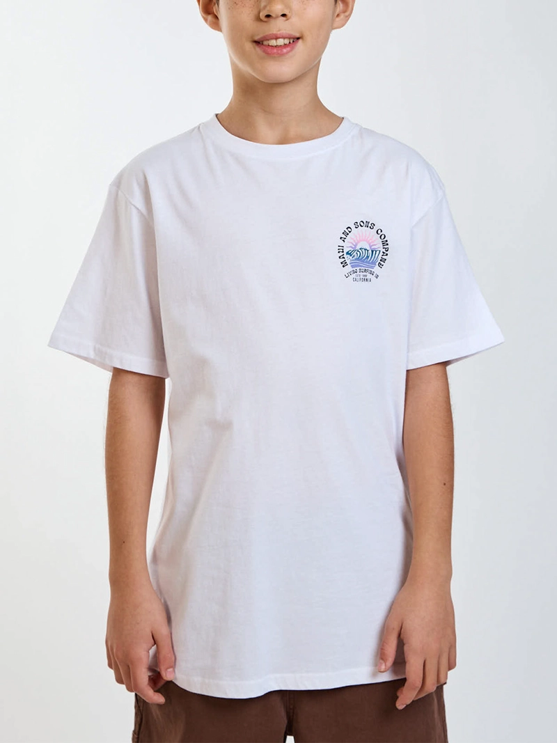 POLERA NIÑO MAUI AND SONS MANGA CORTA ALGODÓN - 1