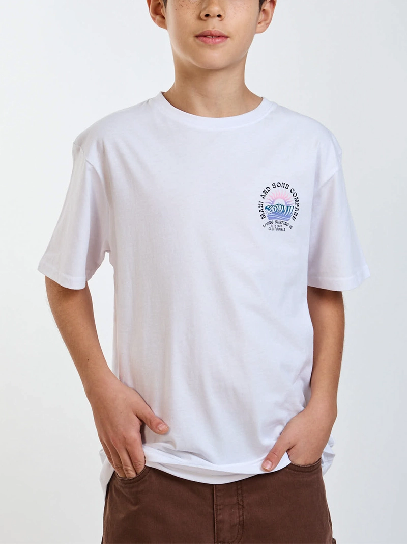 POLERA NIÑO MAUI AND SONS MANGA CORTA ALGODÓN - 7