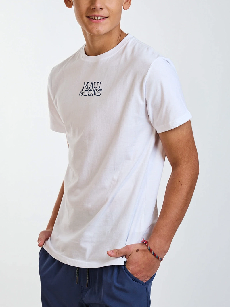 POLERA NIÑO MAUI AND SONS MANGA CORTA ALGODÓN - 2