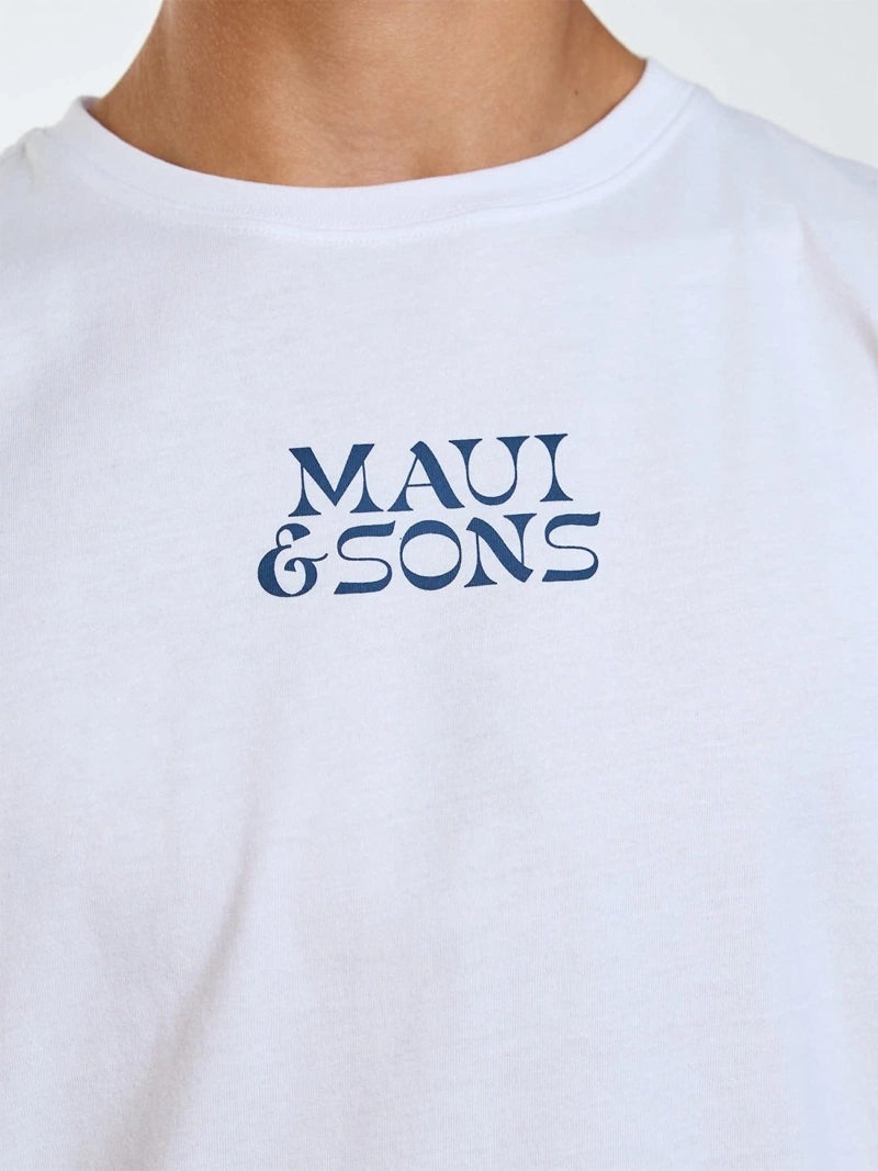 POLERA NIÑO MAUI AND SONS MANGA CORTA ALGODÓN - 8