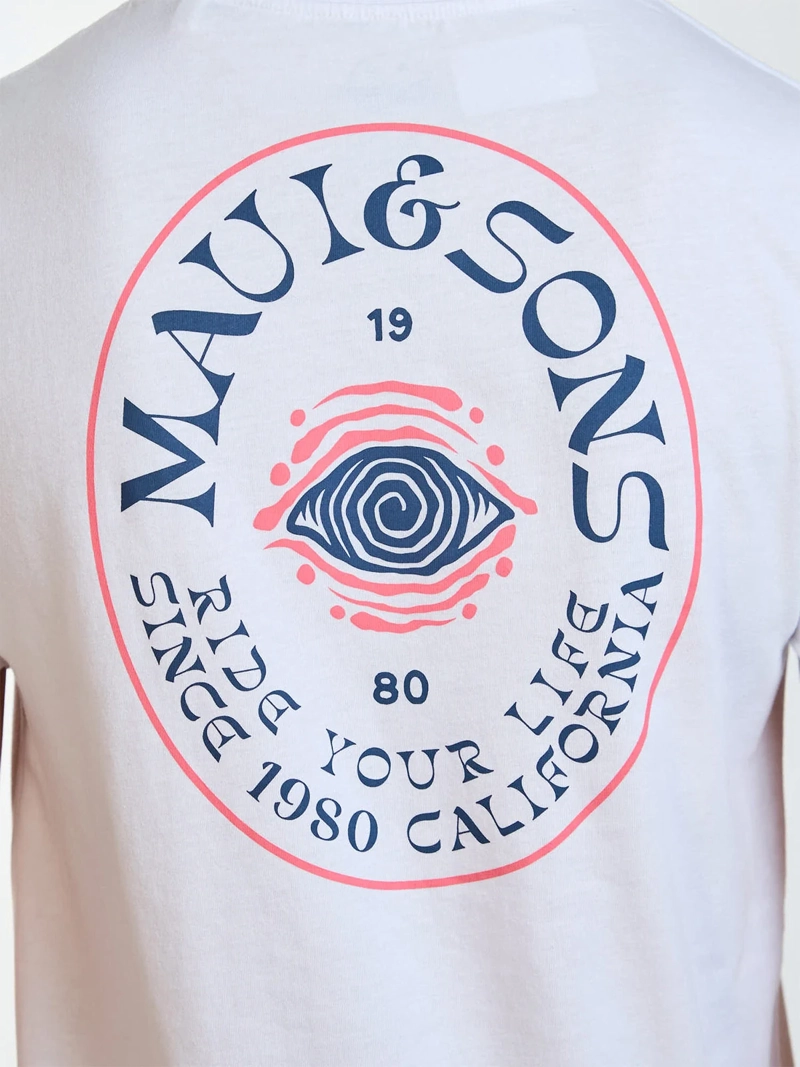POLERA NIÑO MAUI AND SONS MANGA CORTA ALGODÓN - 6