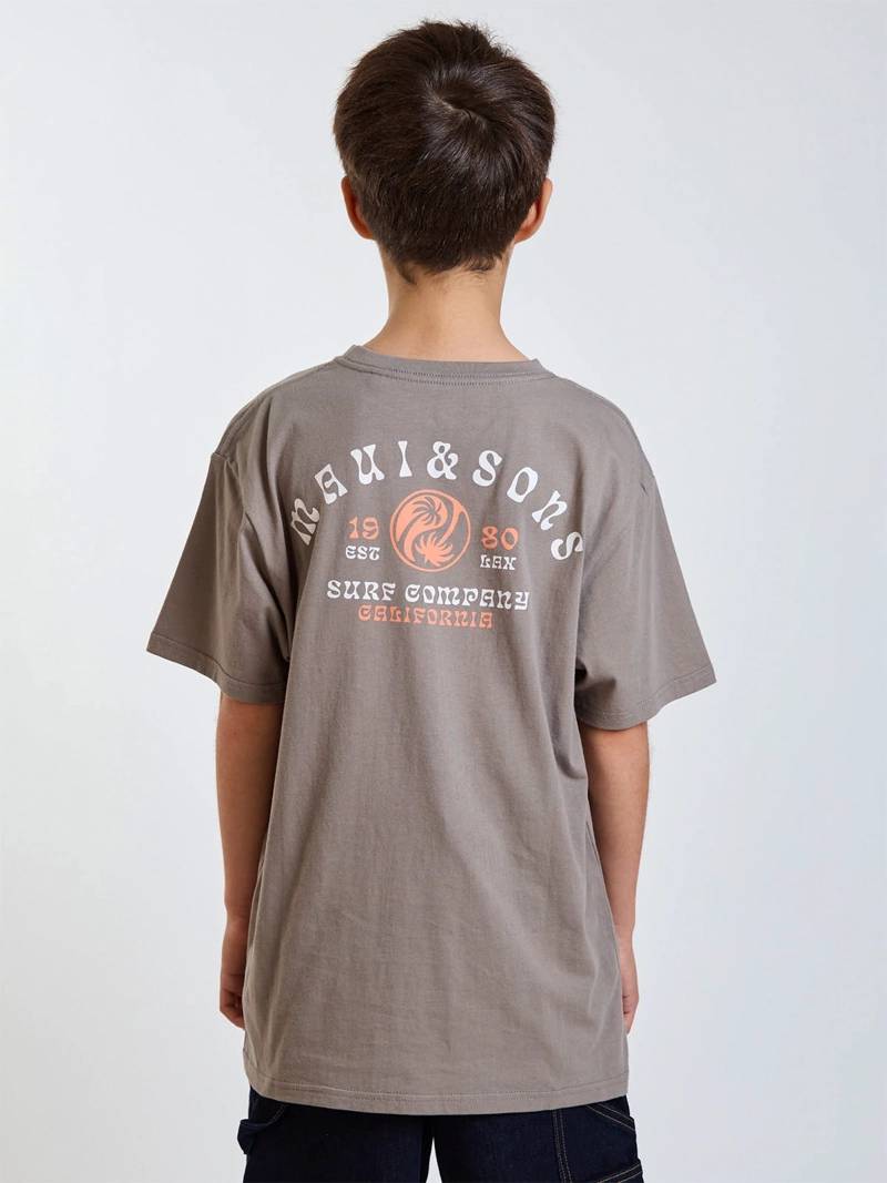 POLERA NIÑO MAUI AND SONS MANGA CORTA ALGODÓN - 3