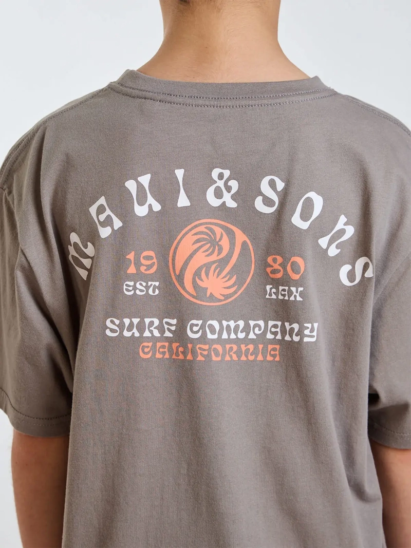 POLERA NIÑO MAUI AND SONS MANGA CORTA ALGODÓN - 4