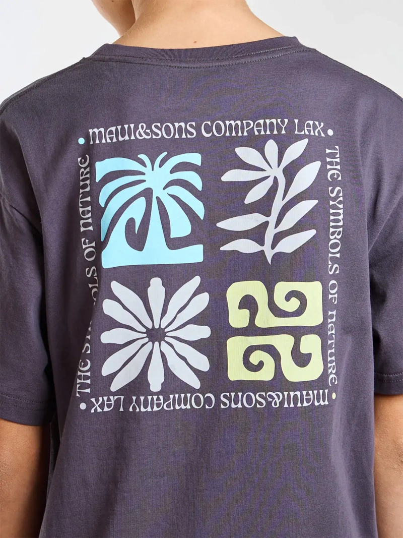 POLERA NIÑO MAUI AND SONS MANGA CORTA ALGODÓN - 4